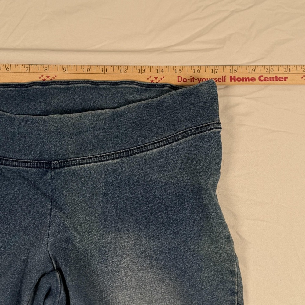 Destination Maternity Leggings Medium Jegging Denim Under Belly Soft Travel New‎ - Picture 6 of 13